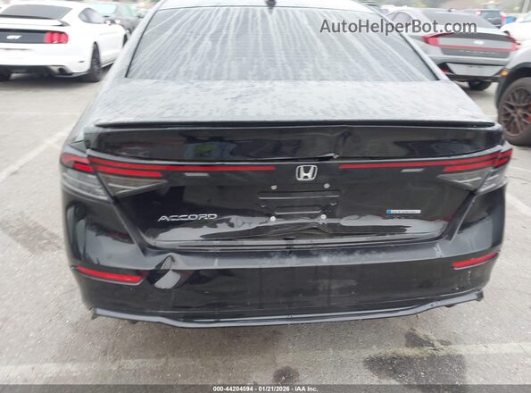 1HGCY2F72RA083901 2024 HONDA ACCORD HYBRID Черный Вид спереди