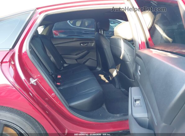 1HGCY2F73PA049026 2023 HONDA ACCORD HYBRID Красный Вид наклейки с VIN-кодом