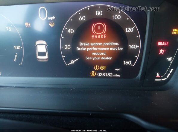 1HGCY2F73PA049026 2023 HONDA ACCORD HYBRID Красный Панорамный вид салона 360°