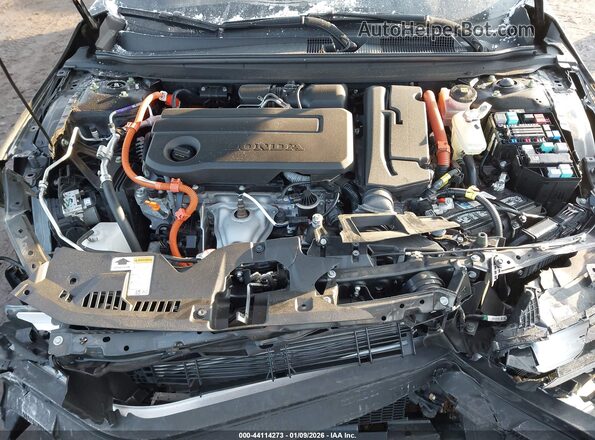 1HGCY2F77PA039986 2023 HONDA ACCORD HYBRID Черный Вид сзади