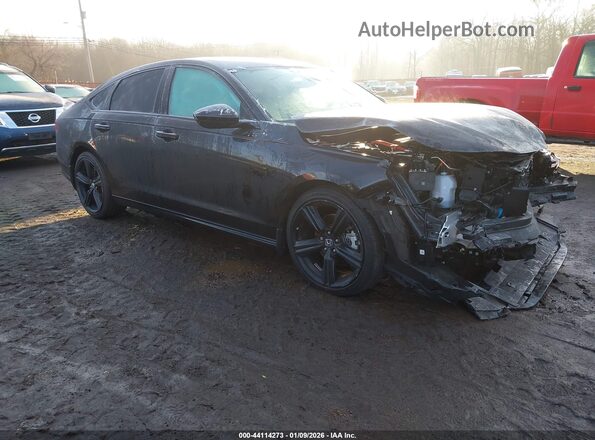 1HGCY2F77PA039986 2023 HONDA ACCORD HYBRID Черный 