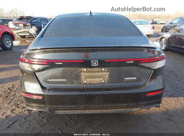 1HGCY2F77PA039986 2023 HONDA ACCORD HYBRID Черный 