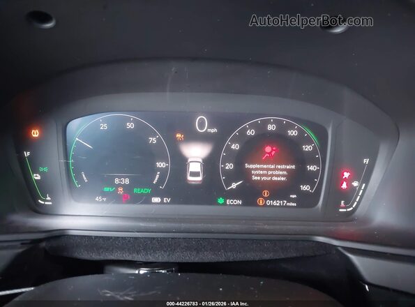 1HGCY2F79SA052943 2025 HONDA ACCORD HYBRID Gray Vista de los asientos traseros