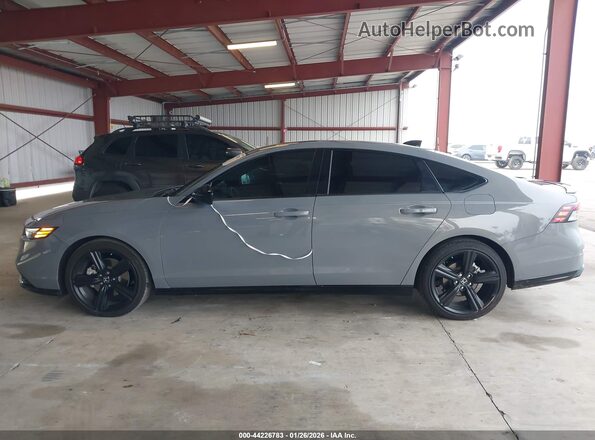 1HGCY2F79SA052943 2025 HONDA ACCORD HYBRID Gray Vista interior de 360 grados