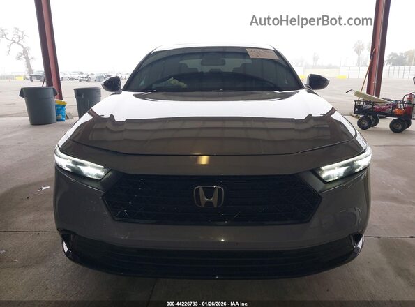 1HGCY2F79SA052943 2025 HONDA ACCORD HYBRID Gray Vista del cuadro de instrumentos