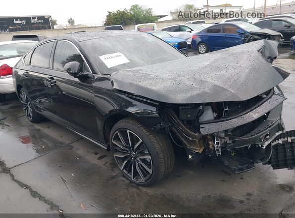 1HGCY2F80SA073558 2025 HONDA ACCORD HYBRID Черный Передняя правая четверть