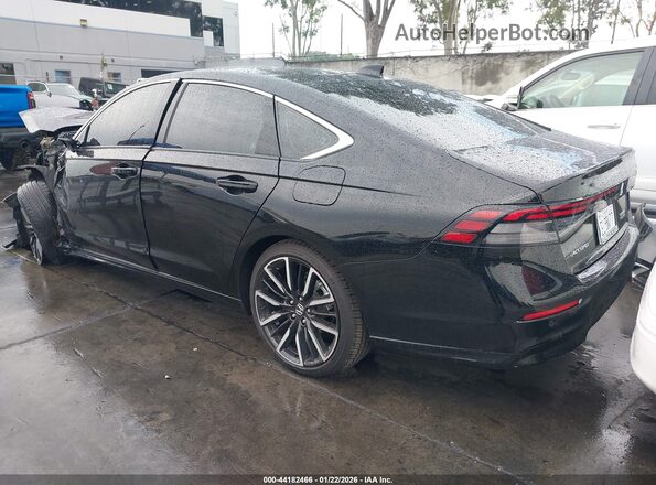 1HGCY2F80SA073558 2025 HONDA ACCORD HYBRID Черный Задняя левая четверть