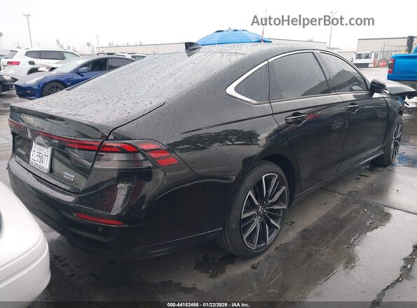 1HGCY2F80SA073558 2025 HONDA ACCORD HYBRID Черный Задняя правая четверть