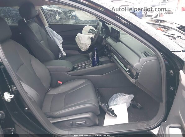 1HGCY2F80SA073558 2025 HONDA ACCORD HYBRID Черный Вид салона спереди