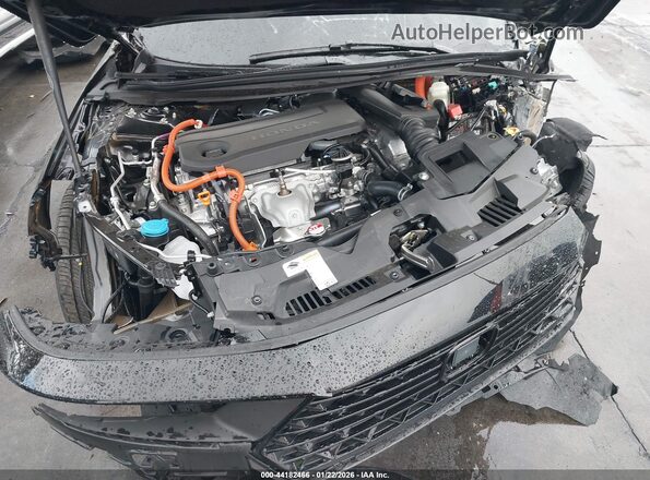 1HGCY2F80SA073558 2025 HONDA ACCORD HYBRID Черный Вид сзади