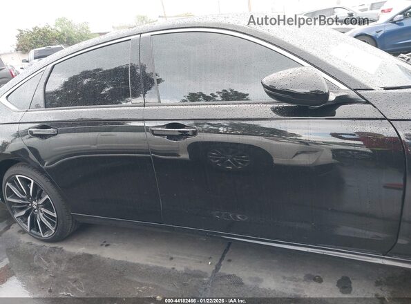 1HGCY2F80SA073558 2025 HONDA ACCORD HYBRID Черный Вид задней части салона