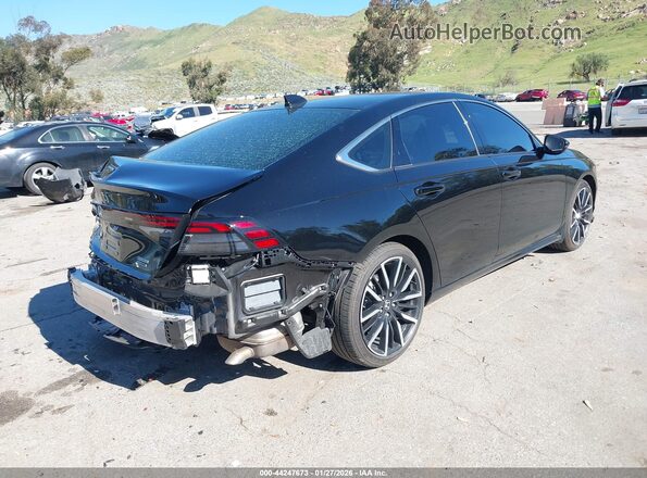 1HGCY2F81SA025499 2025 HONDA ACCORD HYBRID Черный Задняя правая четверть