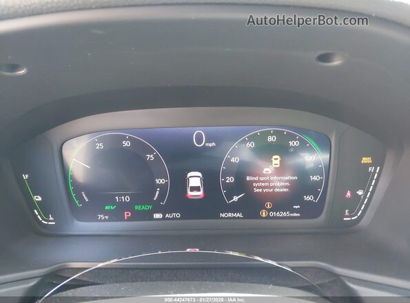 1HGCY2F81SA025499 2025 HONDA ACCORD HYBRID Черный Вид задних сидений