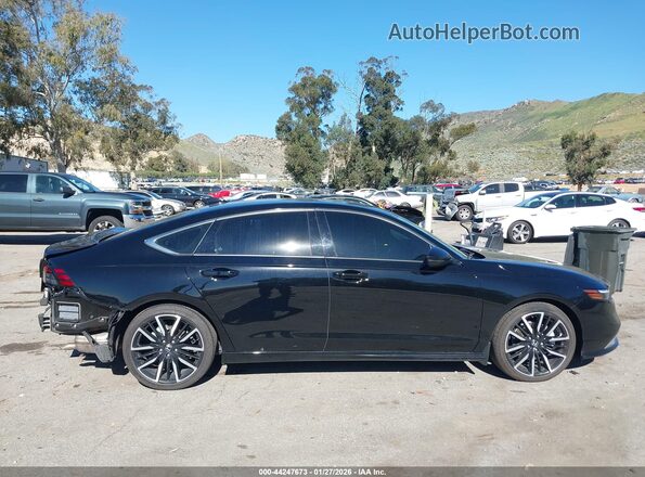 1HGCY2F81SA025499 2025 HONDA ACCORD HYBRID Черный Вид задней части салона