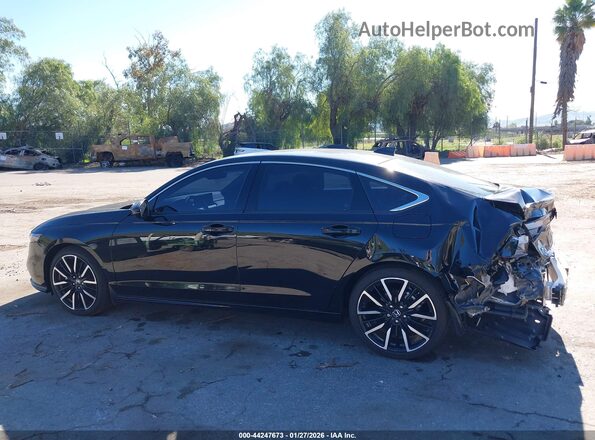 1HGCY2F81SA025499 2025 HONDA ACCORD HYBRID Черный Панорамный вид салона 360°