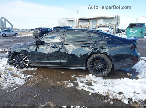 1HGCY2F82RA030138 2024 HONDA ACCORD HYBRID Черный Вид задней части салона