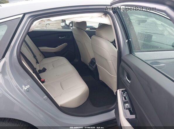 1HGCY2F83SA084554 2025 HONDA ACCORD HYBRID Серый Вид наклейки с VIN-кодом