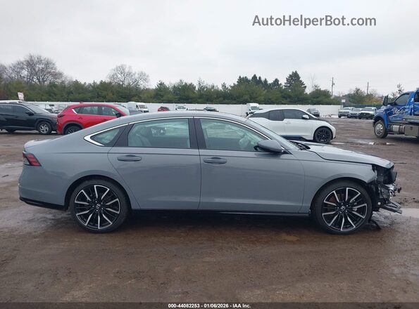 1HGCY2F83SA084554 2025 HONDA ACCORD HYBRID Серый Панорамный вид салона 360°