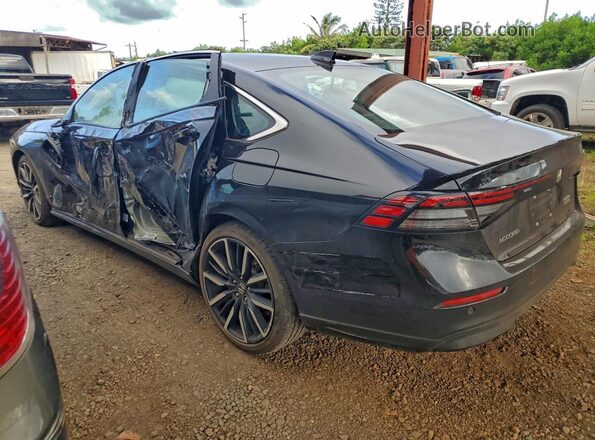 1HGCY2F85RA041120 2024 HONDA ACCORD Черный Задняя левая четверть