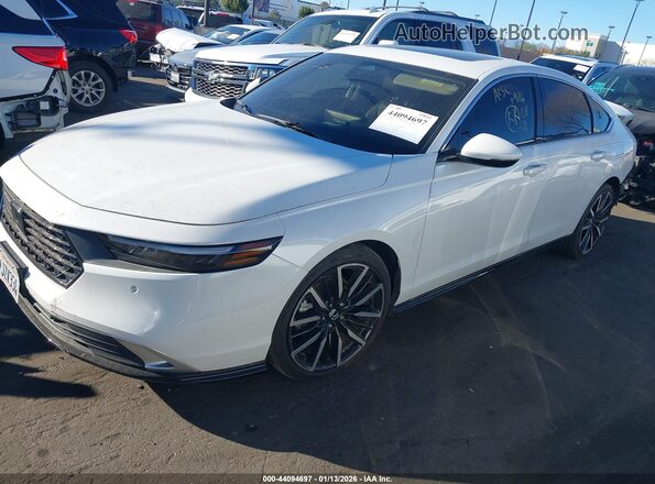 1HGCY2F87RA025162 2024 HONDA ACCORD HYBRID Белый Передняя левая четверть