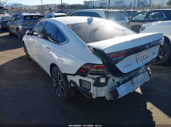 1HGCY2F87RA025162 2024 HONDA ACCORD HYBRID Белый Задняя левая четверть