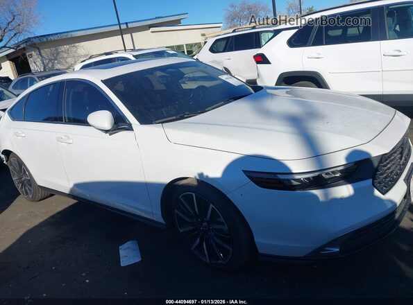 1HGCY2F87RA025162 2024 HONDA ACCORD HYBRID Белый Панорамный вид салона 360°