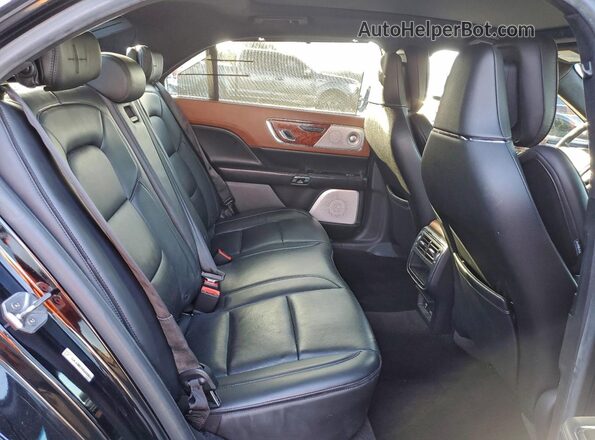 1LN6L9AP0H5602859 2017 LINCOLN CONTINENTA Черный Вид задних сидений