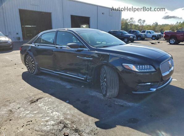 1LN6L9AP0H5602859 2017 LINCOLN CONTINENTA Черный Передняя правая четверть