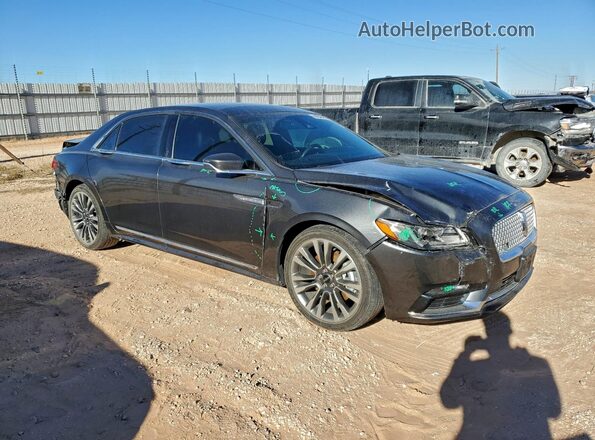 1LN6L9PK2L5608604 2020 LINCOLN CONTINENTA Угольный Передняя правая четверть