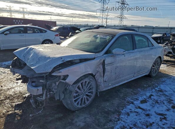 1LN6L9TK2K5609577 2019 LINCOLN CONTINENTA White Vista tres cuartos delantera izquierda