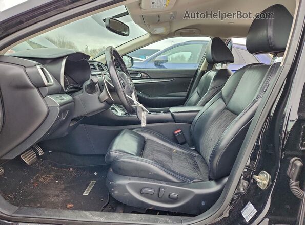 1N4AA6AP1GC422714 2016 NISSAN MAXIMA Black Widok wnętrza z przodu