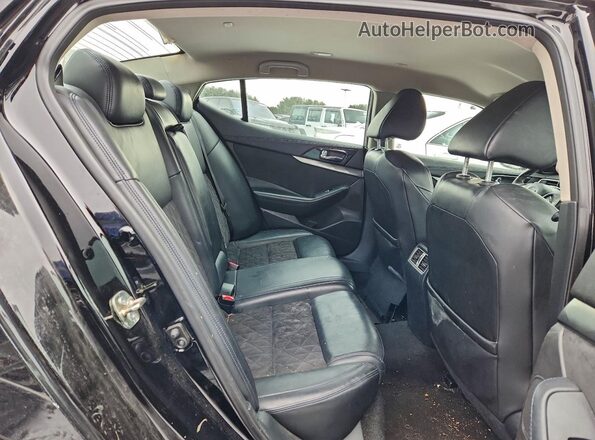 1N4AA6AP1GC422714 2016 NISSAN MAXIMA Black Widok tylnych siedzeń