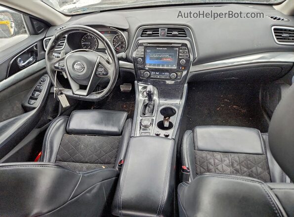 1N4AA6AP1GC422714 2016 NISSAN MAXIMA Black Widok deski rozdzielczej