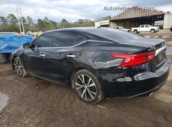 1N4AA6AP3JC393451 2018 NISSAN MAXIMA Черный Задняя левая четверть