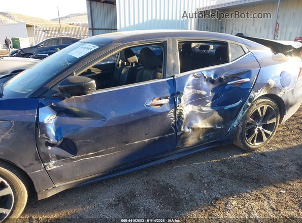 1N4AA6AP5GC384906 2016 NISSAN MAXIMA Blue წინა ხედი
