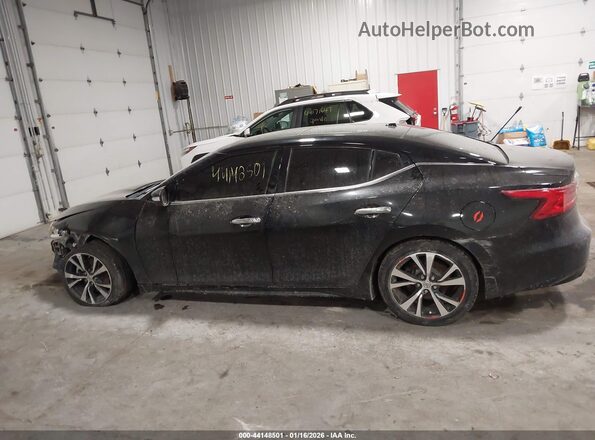 1N4AA6AP5JC390566 2018 NISSAN MAXIMA Черный Панорамный вид салона 360°