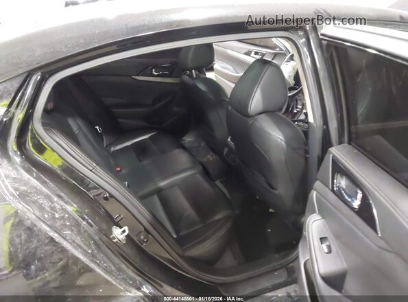 1N4AA6AP5JC390566 2018 NISSAN MAXIMA Черный Вид наклейки с VIN-кодом
