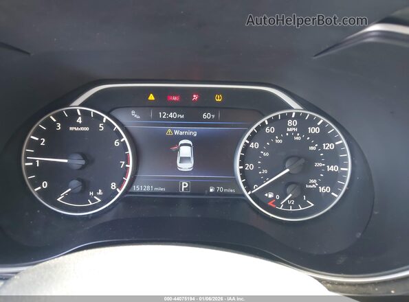 1N4AA6AP6GC413863 2016 NISSAN MAXIMA Burgundy Widok tylnych siedzeń
