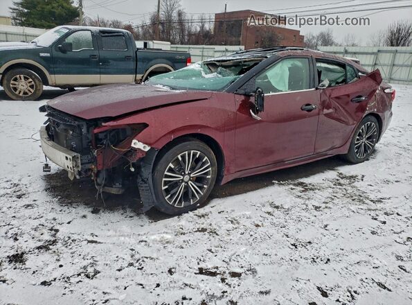 1N4AA6AP7GC439114 2016 NISSAN MAXIMA Red Vista tres cuartos delantera izquierda