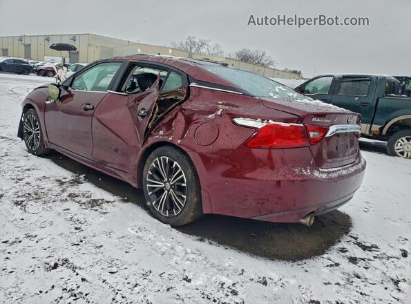 1N4AA6AP7GC439114 2016 NISSAN MAXIMA Red Trasero izquierdo