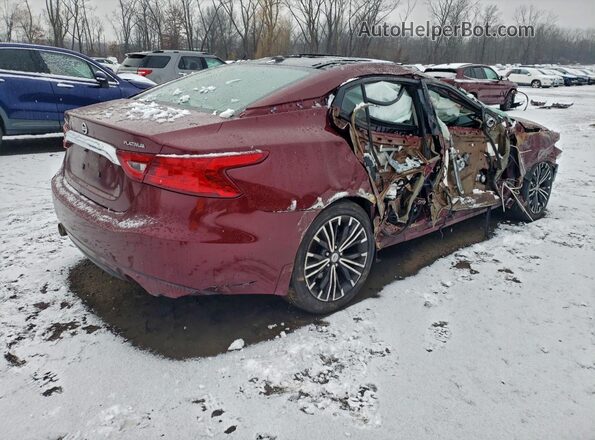 1N4AA6AP7GC439114 2016 NISSAN MAXIMA Red Trasero derecho