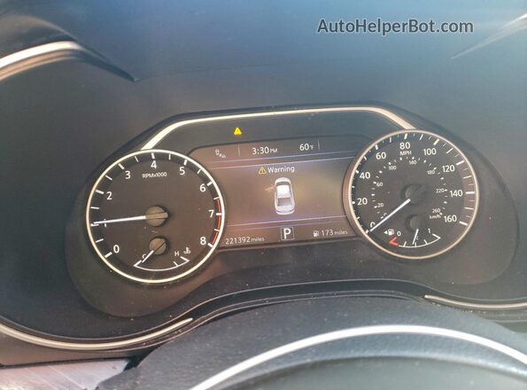 1N4AA6AP7GC446256 2016 NISSAN MAXIMA White Սարքավորումների վահանակի տեսք