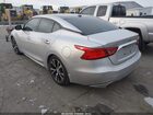 2018 Nissan Maxima 3.5 Platinum Серебряный vin: 1N4AA6AP7JC403835