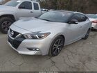 2018 Nissan Maxima 3.5 Platinum Серебряный vin: 1N4AA6AP7JC403835