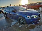 2018 Nissan Maxima Platinum Синий vin: 1N4AA6AP9JC370210