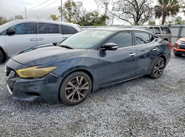 1N4AA6APXGC411064 2016 NISSAN MAXIMA Charcoal Przód lewy