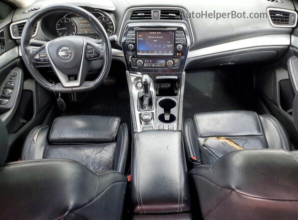 1N4AA6APXGC411064 2016 NISSAN MAXIMA Charcoal Widok deski rozdzielczej