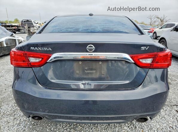 1N4AA6APXGC411064 2016 NISSAN MAXIMA Charcoal Widok z tyłu