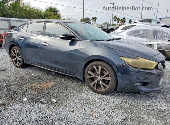 1N4AA6APXGC411064 2016 NISSAN MAXIMA Charcoal Przód prawy