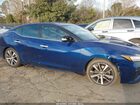 2019 Nissan Maxima 3.5 Sv Dark Blue vin: 1N4AA6AV1KC370346